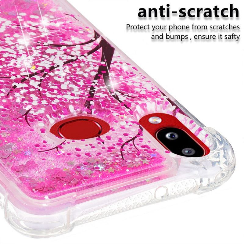 Cover Samsung Galaxy A10s Glitter Træ