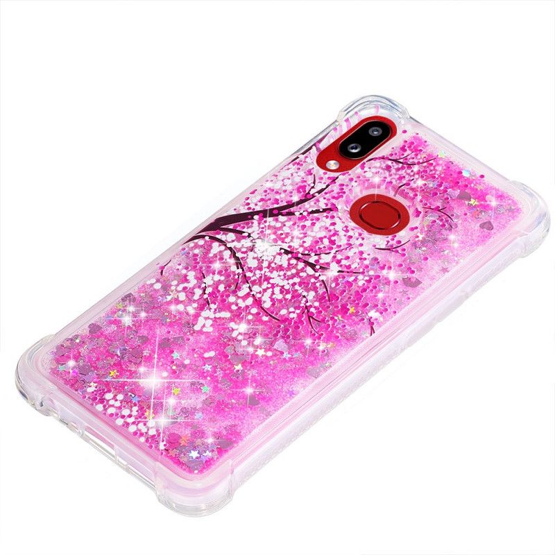 Cover Samsung Galaxy A10s Glitter Træ