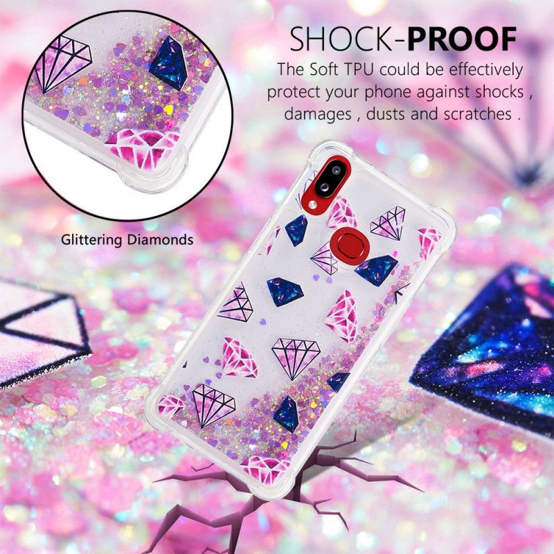 Cover Samsung Galaxy A10s Glitterdiamanter Beskyttelse