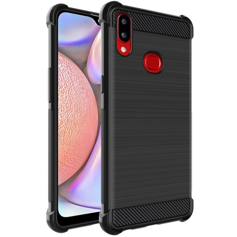 Cover Samsung Galaxy A10s Imak Vega Serie Børstet Kulfiber Original