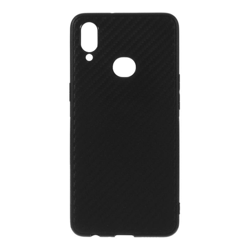 Cover Samsung Galaxy A10s Mobilcover Enkelt Kulfiber