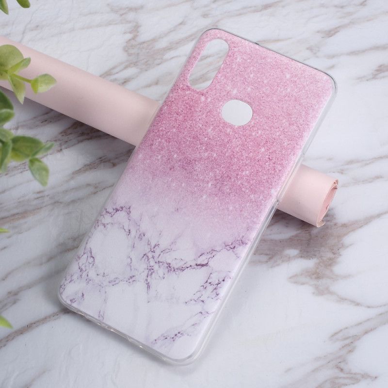 Cover Samsung Galaxy A10s Nedbrudt Marmor