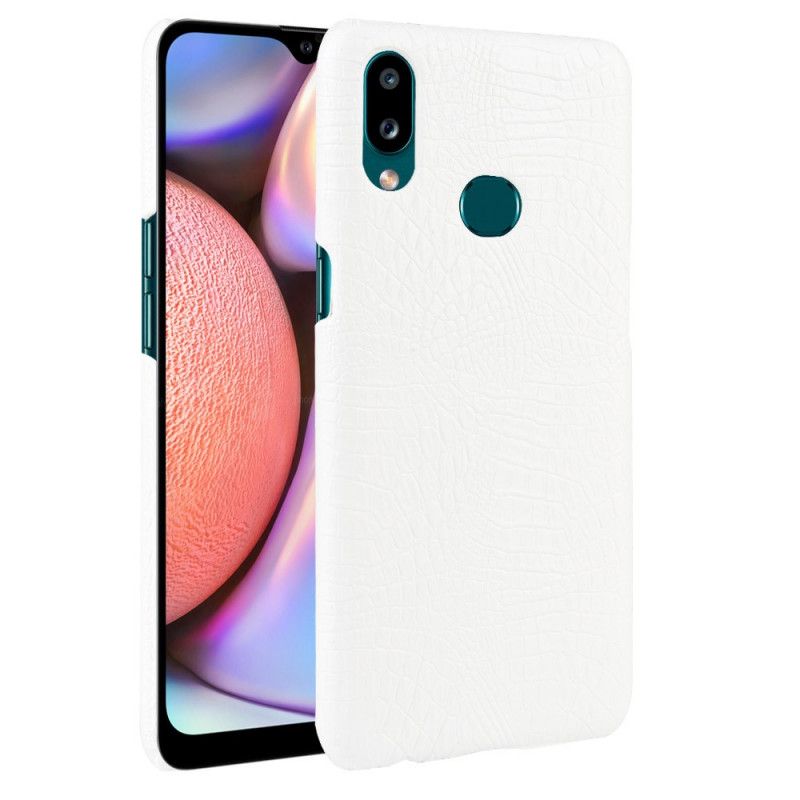 Cover Samsung Galaxy A10s Sort Krokodillehudeffekt