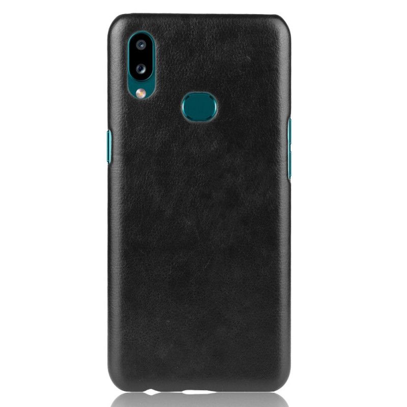 Cover Samsung Galaxy A10s Sort Læderstil Original