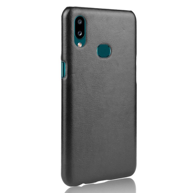 Cover Samsung Galaxy A10s Sort Læderstil Original