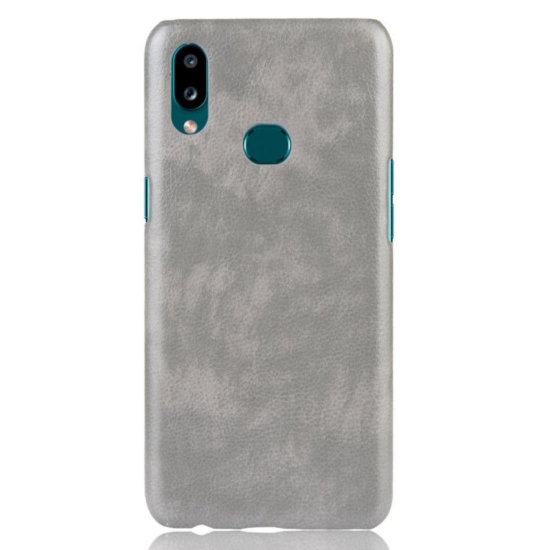 Cover Samsung Galaxy A10s Sort Læderstil Original