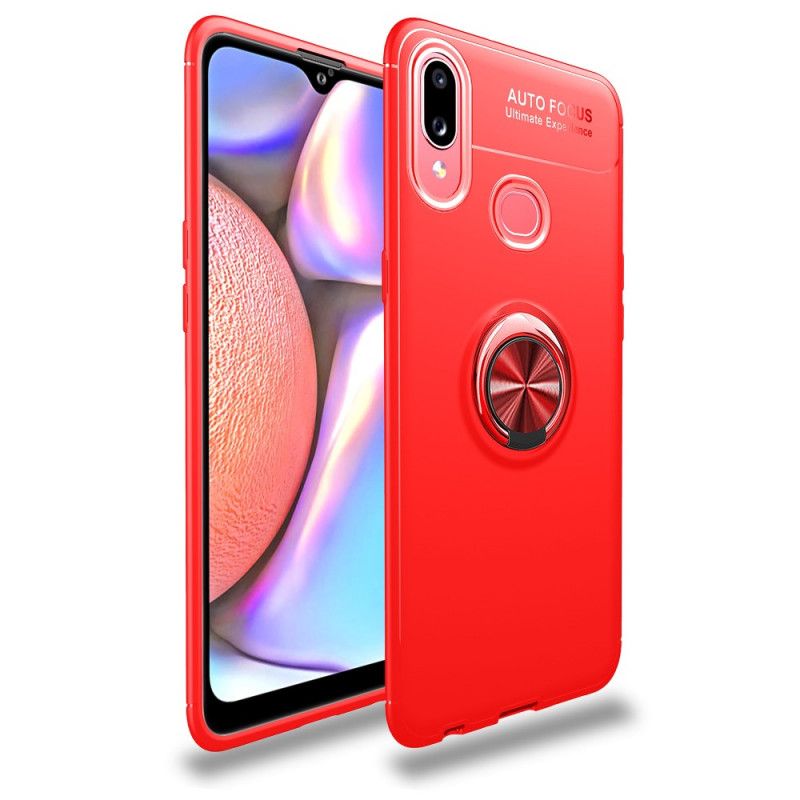 Cover Samsung Galaxy A10s Sort Lenu Roterende Ring Beskyttelse