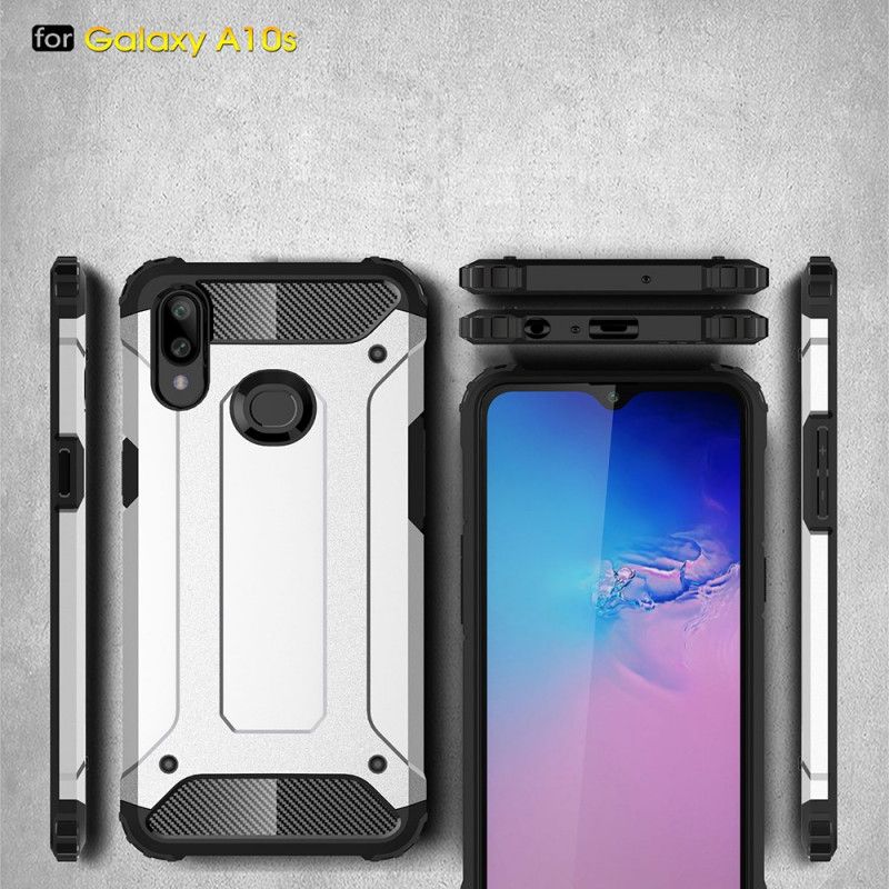 Cover Samsung Galaxy A10s Sort Overlevende