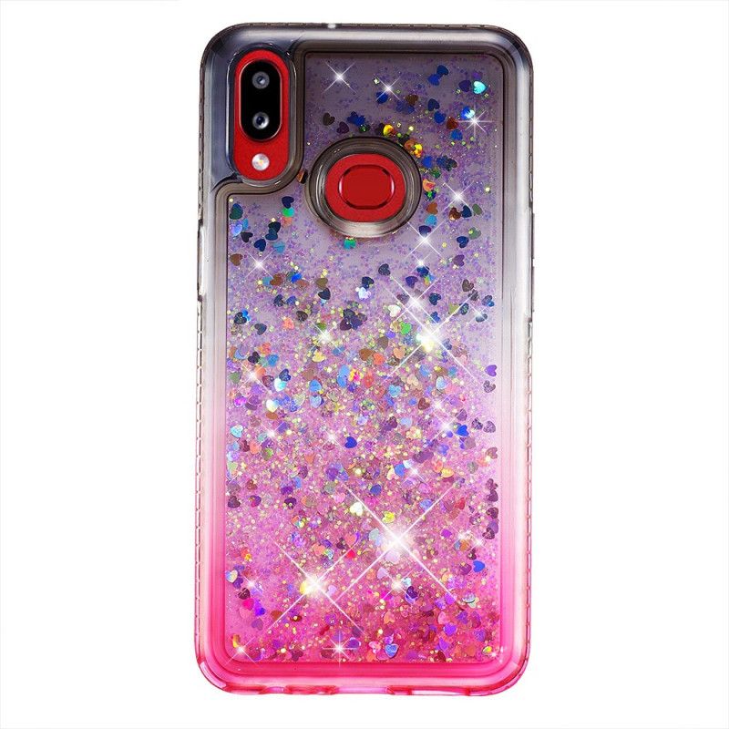 Cover Samsung Galaxy A10s Sort Pailletter Og Diamanter