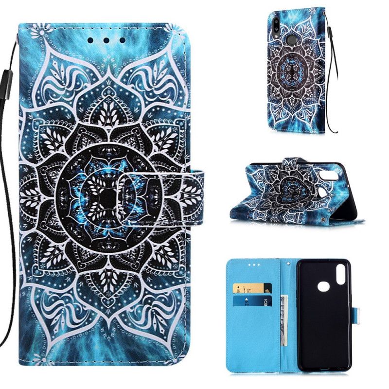 Flip Cover Samsung Galaxy A10s Mobilcover Mandala På Himlen