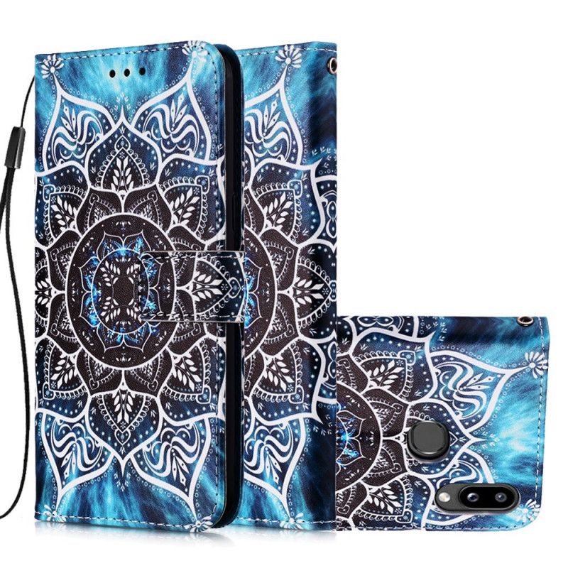 Flip Cover Samsung Galaxy A10s Mobilcover Mandala På Himlen