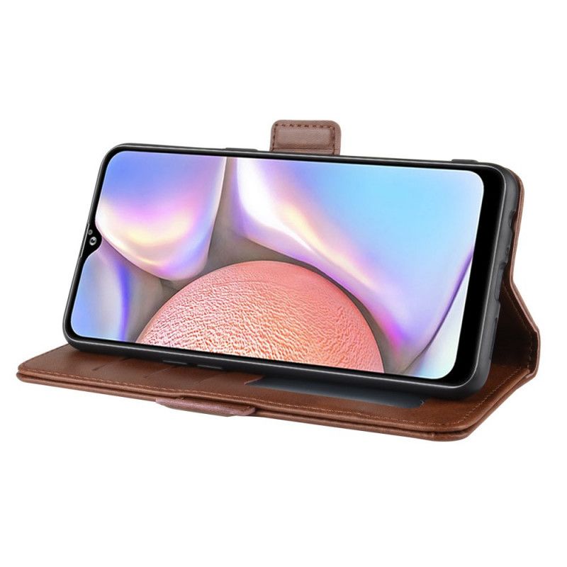 Flip Cover Samsung Galaxy A10s Sort Dobbelt Flap