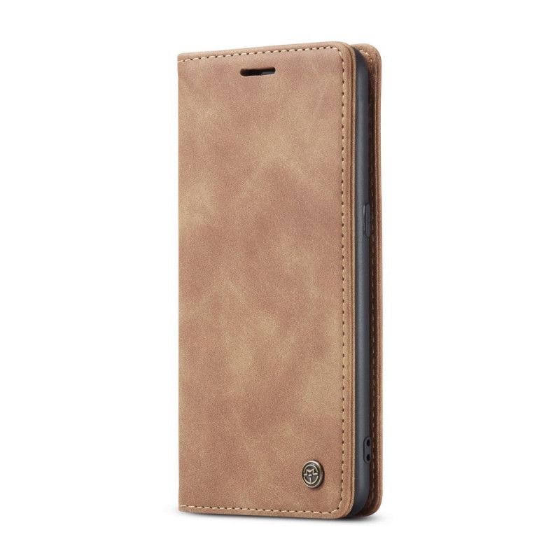 Læder Cover Samsung Galaxy A10s Sort Etui I Imiteret Læder Original