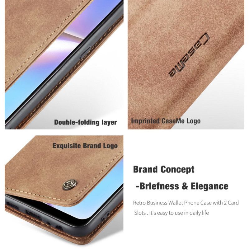 Læder Cover Samsung Galaxy A10s Sort Etui I Imiteret Læder Original