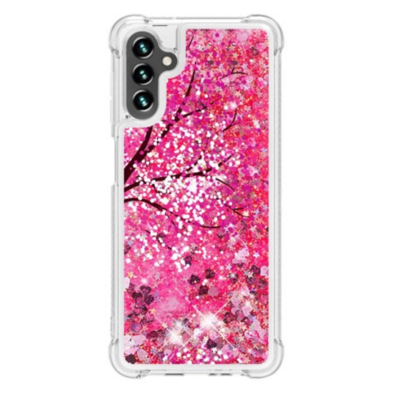 Cover Samsung Galaxy A54 5G Glitter Træ