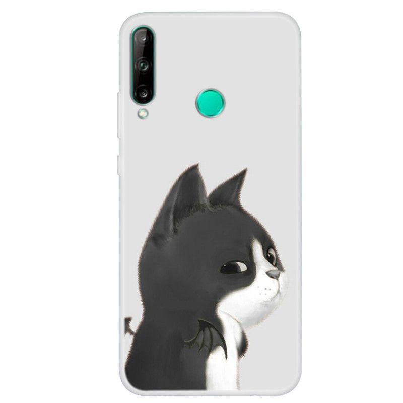 Cover for Huawei P40 Lite E / Y7p Djævelkat