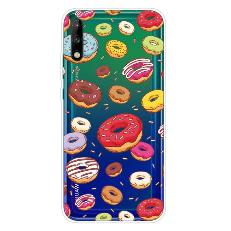 Cover for Huawei P40 Lite E / Y7p Elskede Donuts