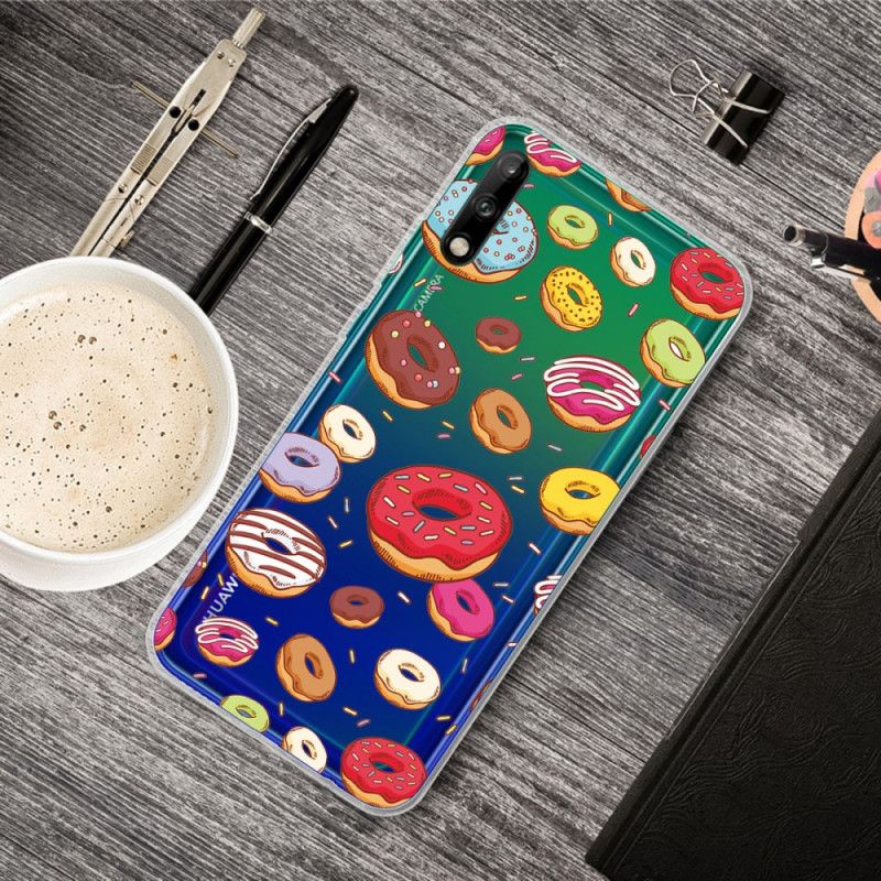 Cover for Huawei P40 Lite E / Y7p Elskede Donuts