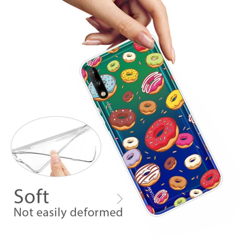 Cover for Huawei P40 Lite E / Y7p Elskede Donuts