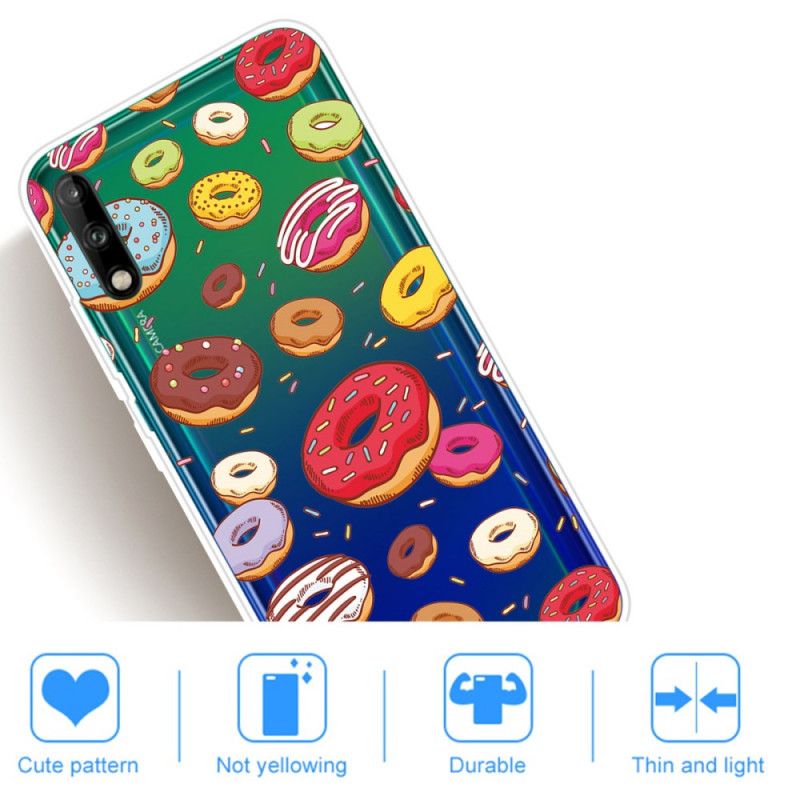 Cover for Huawei P40 Lite E / Y7p Elskede Donuts