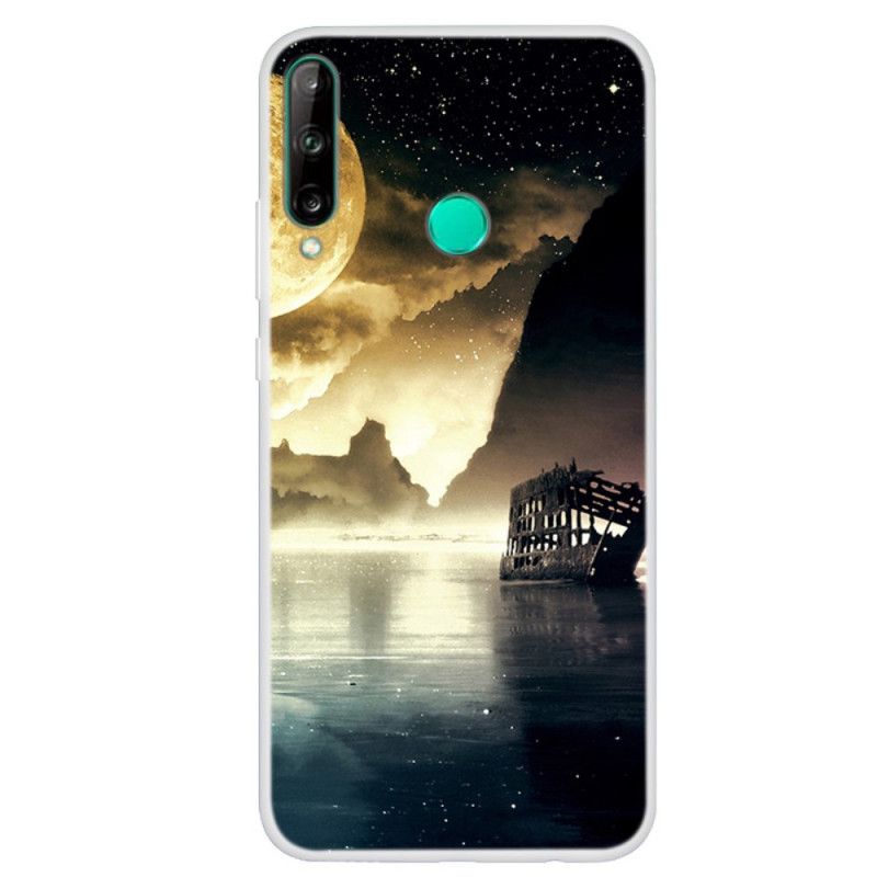 Cover for Huawei P40 Lite E / Y7p Fuldmåne