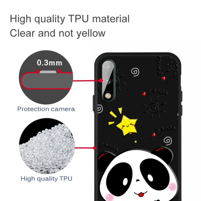 Cover for Huawei P40 Lite E / Y7p Pandastjerne