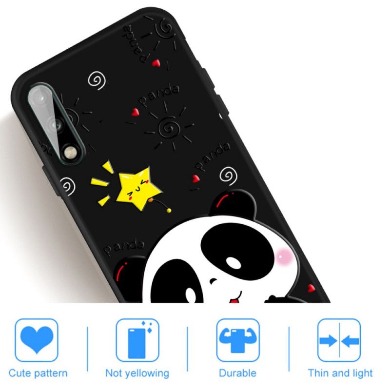 Cover for Huawei P40 Lite E / Y7p Pandastjerne