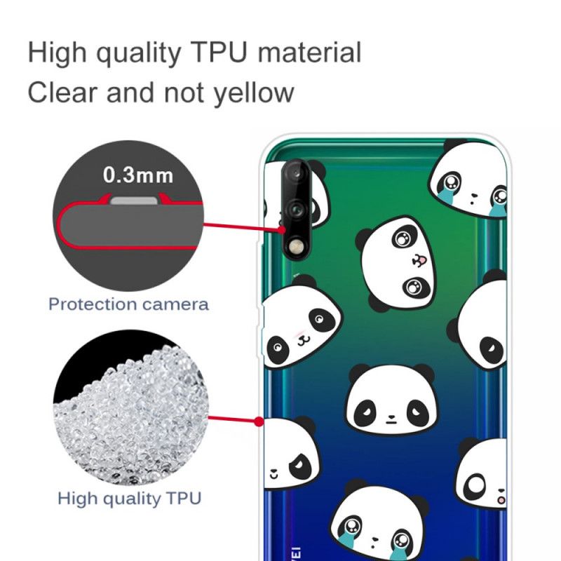 Cover for Huawei P40 Lite E / Y7p Sentimentale Pandaer