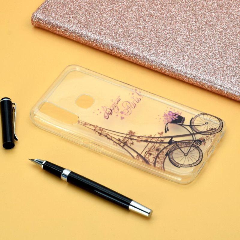 Cover Huawei P40 Lite E / Y7p Gennemsigtig Hej Paris