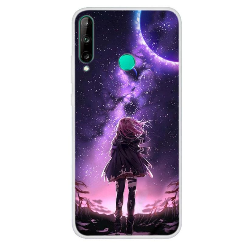 Cover Huawei P40 Lite E / Y7p Magisk Fuldmåne Beskyttelse