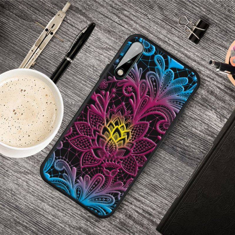 Cover Huawei P40 Lite E / Y7p Mesterlig Blomst