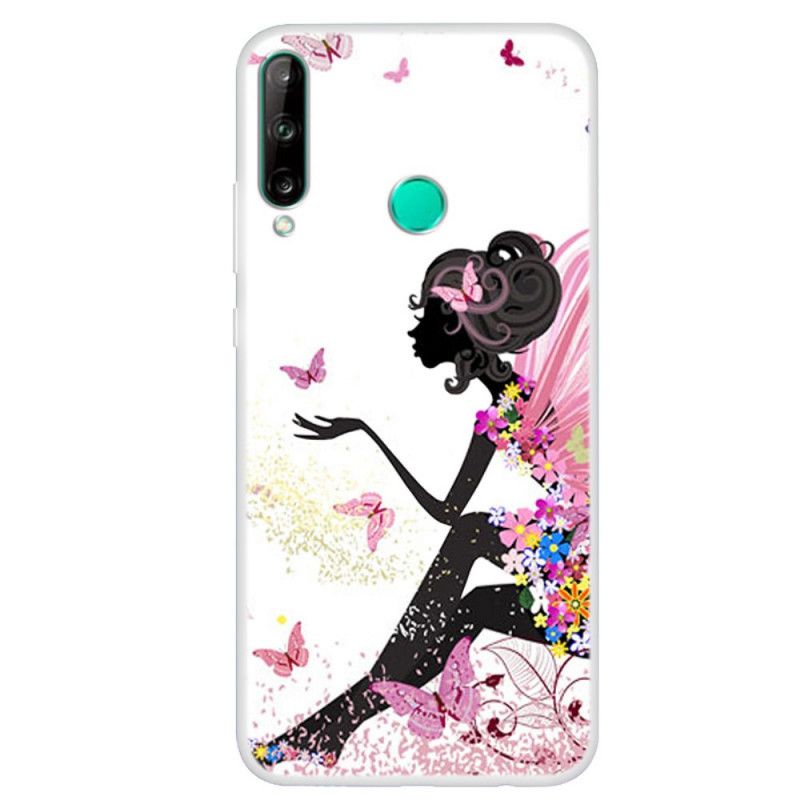 Cover Huawei P40 Lite E / Y7p Mobilcover Sommerfugldame