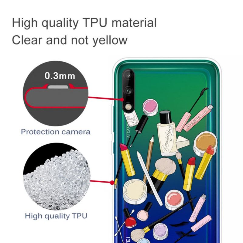 Cover Huawei P40 Lite E / Y7p Mobilcover Top Makeup