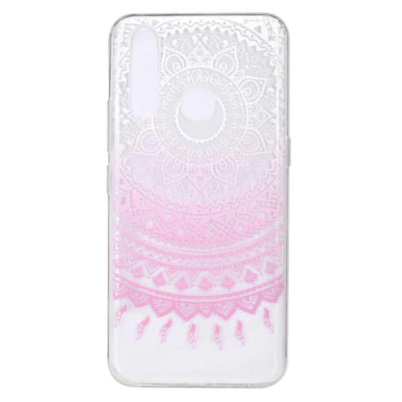 Cover Huawei P40 Lite E / Y7p Rose Gennemsigtig Farverig Mandala