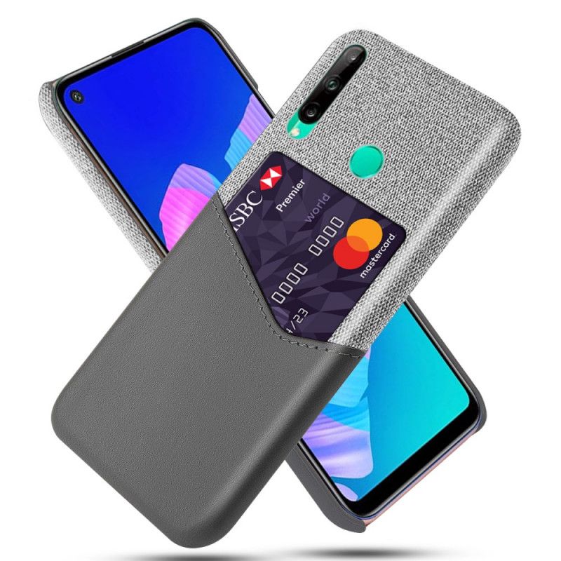 Cover Huawei P40 Lite E / Y7p Sort Ksq Kortholder