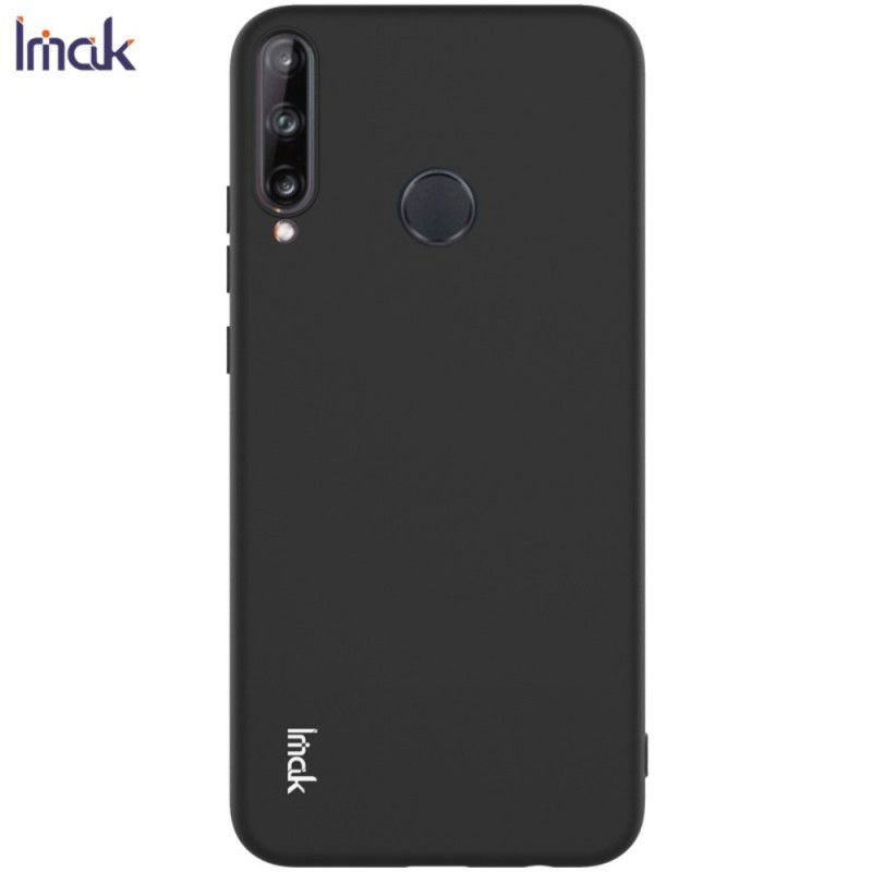 Cover Huawei P40 Lite E / Y7p Sort Uc-1-Serie Silikone Måtter Imak Beskyttelse