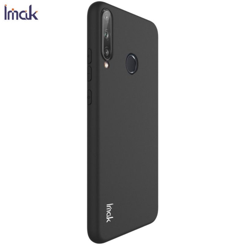 Cover Huawei P40 Lite E / Y7p Sort Uc-1-Serie Silikone Måtter Imak Beskyttelse