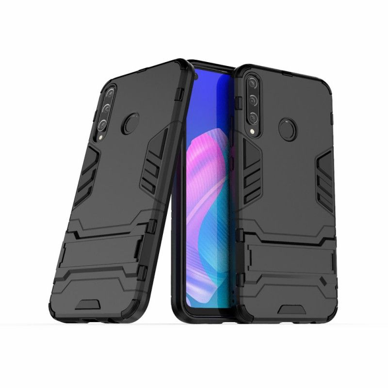 Cover Huawei P40 Lite E / Y7p Sort Ultrabestandig Tunge