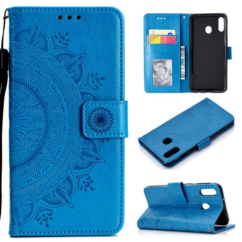 Flip Cover Huawei P40 Lite E / Y7p Grå Mobilcover Solmandala