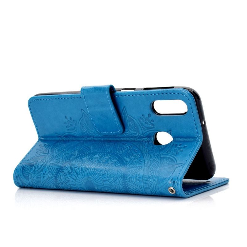 Flip Cover Huawei P40 Lite E / Y7p Grå Mobilcover Solmandala