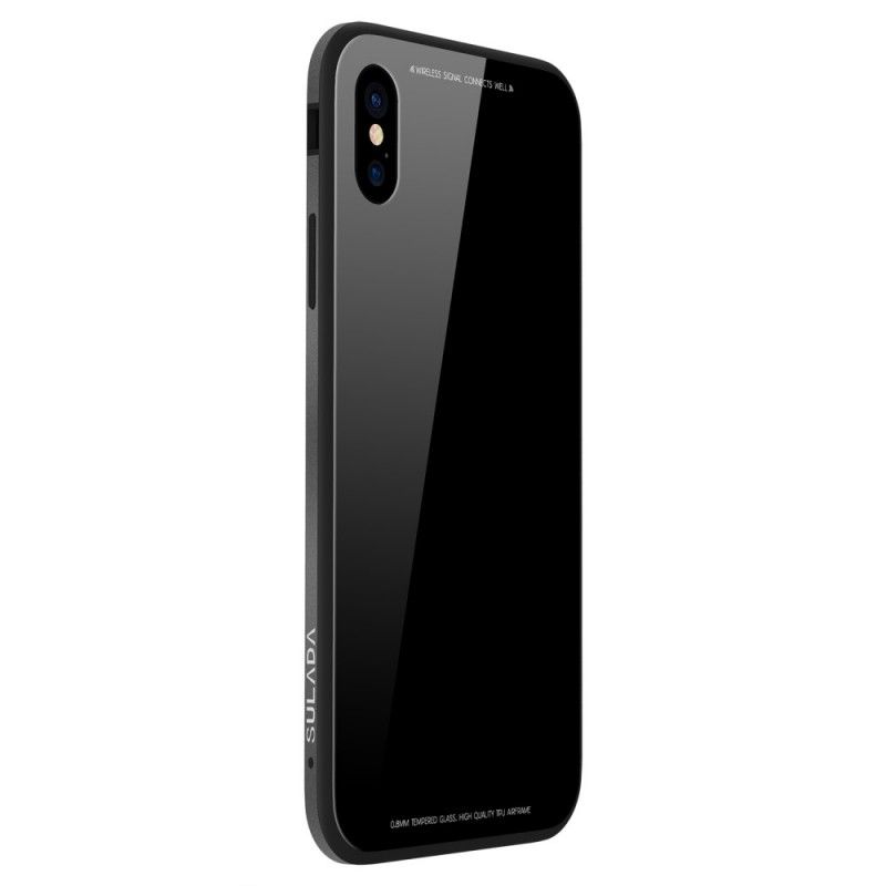 Cover for iPhone X Sort Sulada Glans