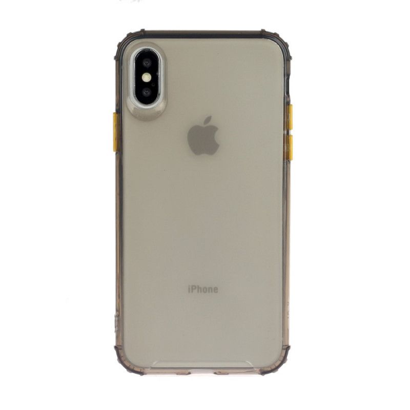 Cover iPhone X Farvede Forstærkede Hjørner