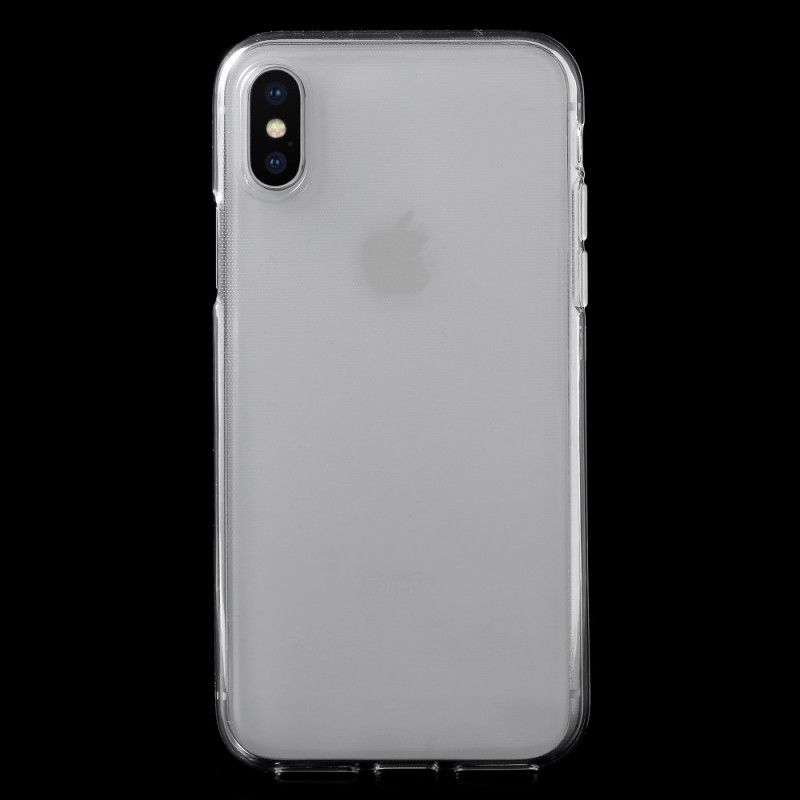 Cover iPhone X Gennemsigtig Fleksibel