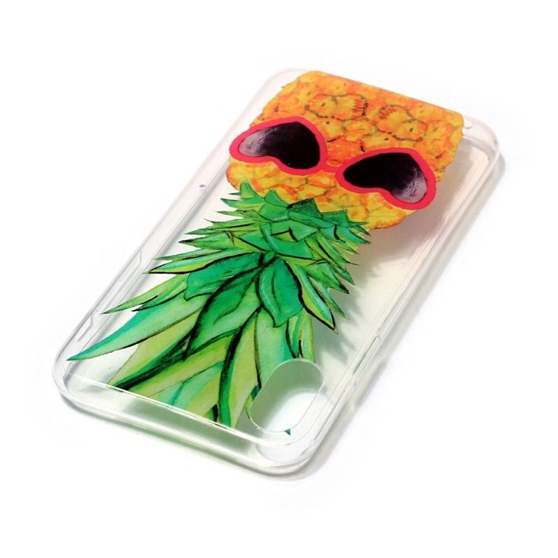 Cover iPhone X Gennemsigtig Inkognito Ananas Beskyttelse