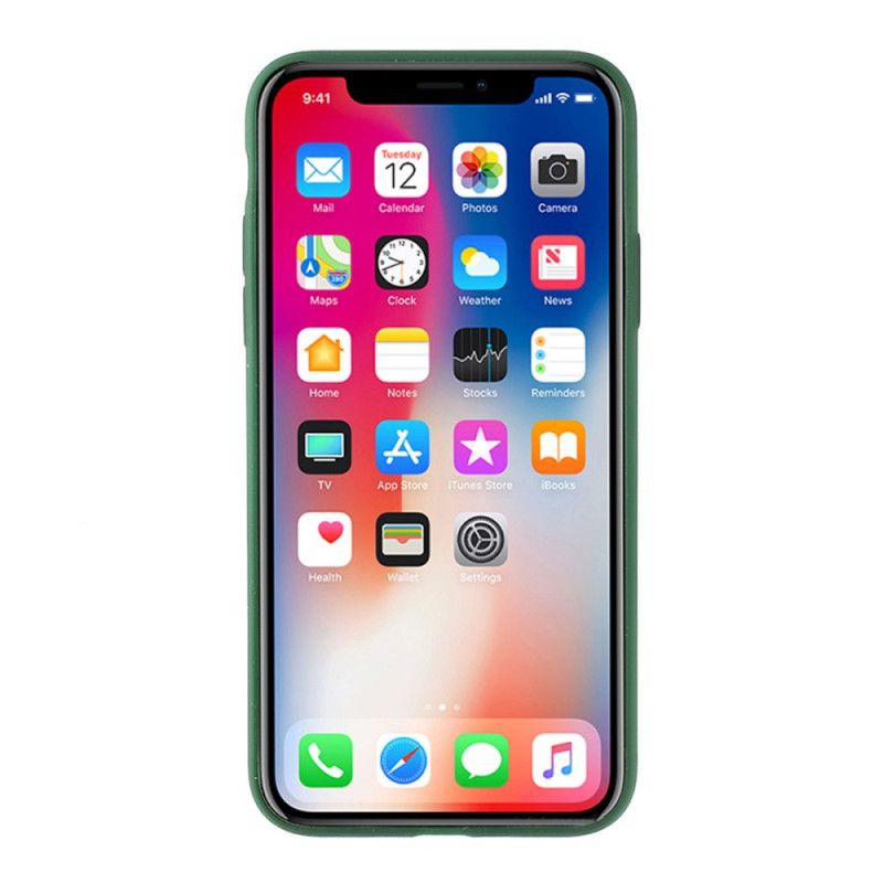 Cover iPhone X Hvid Gennemskinnelige Silikone Farver