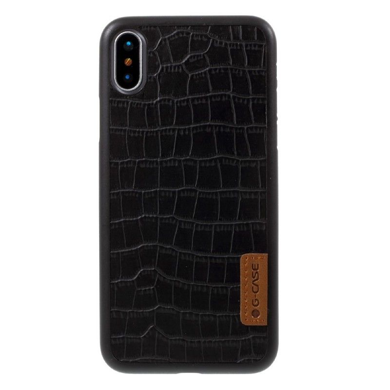 Cover iPhone X Krokodille G-Sag