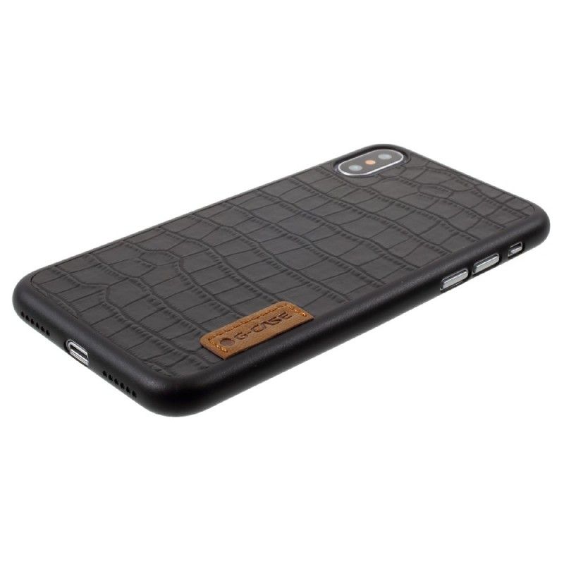 Cover iPhone X Krokodille G-Sag