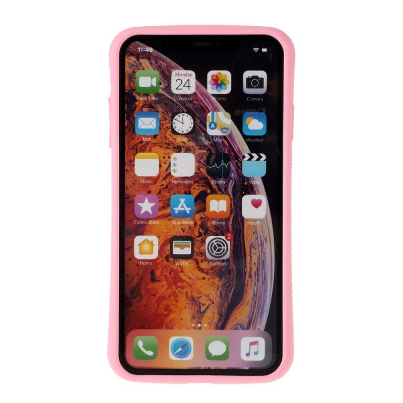 Cover iPhone X Lyserød Iface Mall Macaron-Serien