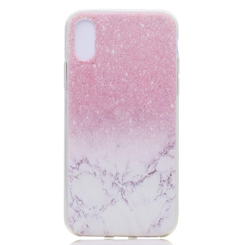 Cover iPhone X Marmor