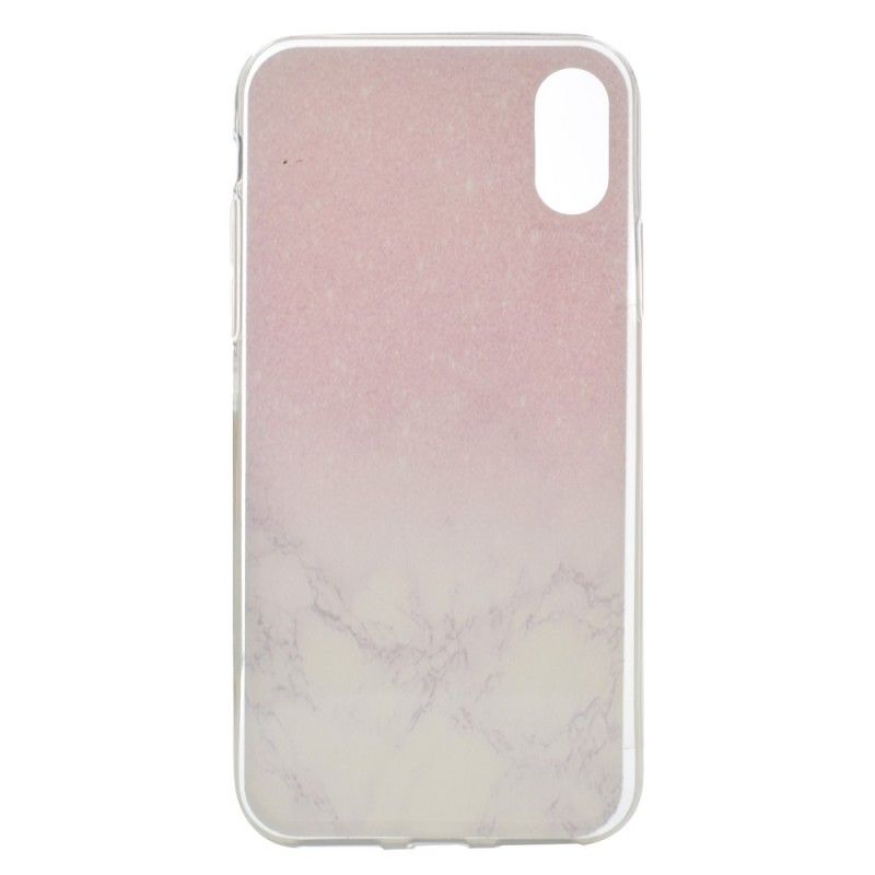 Cover iPhone X Marmor